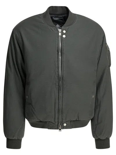Nonnative "trooper Puff" Bomber Jacket In Gray