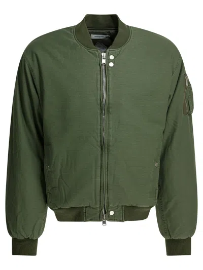 Nonnative "trooper Puff" Bomber Jacket In Green