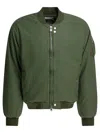 Nonnative Trooper Puff Bomber Jacket In Green
