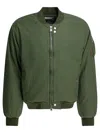 Nonnative Trooper Puff Bomber Jacket In Green