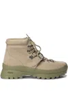 Nonnative X Diemme Buckle-strap Lace-up Boots In Green