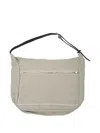 Nonnative Zip-fastening Linen Shoulder Bag In Neutral