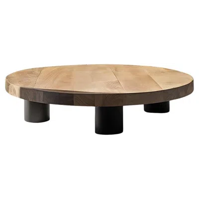 Pre-owned Nono Bicolor Rectangular Coffee Table - Contrast Fundamenta 30 By  In Brown