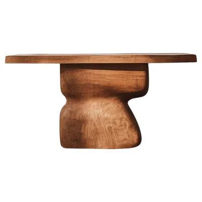 Pre-owned Nono Elefante Buffet 15, Solid Oak, Understated Design Detail In Brown