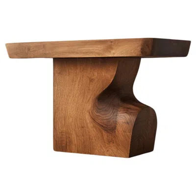 Pre-owned Nono Elefante Buffet 19, Oak Stalwart, Tiered Shelving Design In Brown