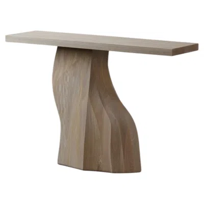 Pre-owned Nono Elefante By  Console 20, Slender Oak Elegance, Substantial Presence In Brown