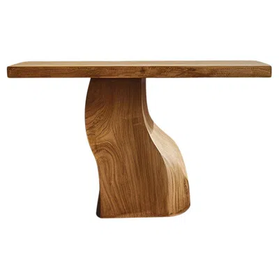 Pre-owned Nono Elefante By  Console 20, Slender Oak Elegance, Substantial Presence In Brown
