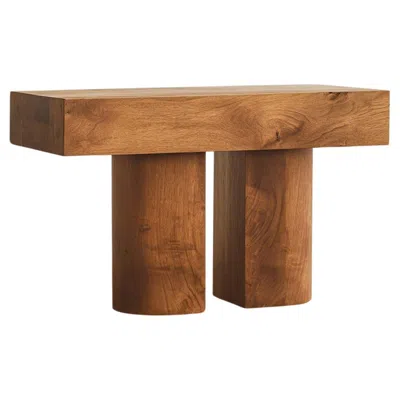 Pre-owned Nono Elefante Sideboard 07, Robust Oak, Modernist Detail In Brown