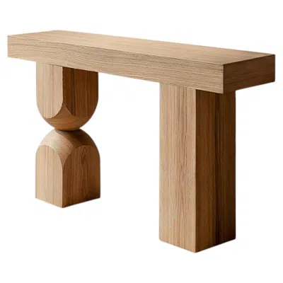 Pre-owned Nono Socle No21 Statement Table By  For Entryways In Brown