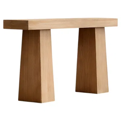 Pre-owned Nono Socle No24 Architectural Console, Design By Joel Escalona In Brown