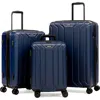 Nonstop New York 3-piece Expandable Spinner Luggage Set And 3-piece Packing Cube Set In Navy