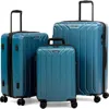 Nonstop New York 3-piece Expandable Spinner Luggage Set And 3-piece Packing Cube Set In Teal