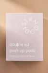 Nood Double Up Triangle Push-up Pads In Pink