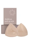 Nood Double Up Triangle Push-up Pads In No.3 Buff