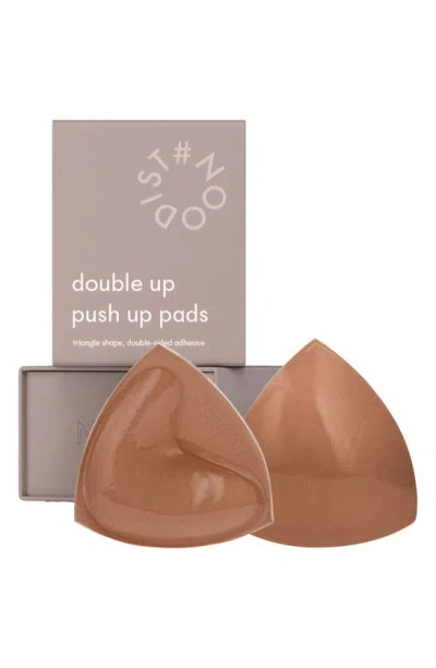 Nood Double Up Triangle Push-up Pads In No.5 Soft Tan