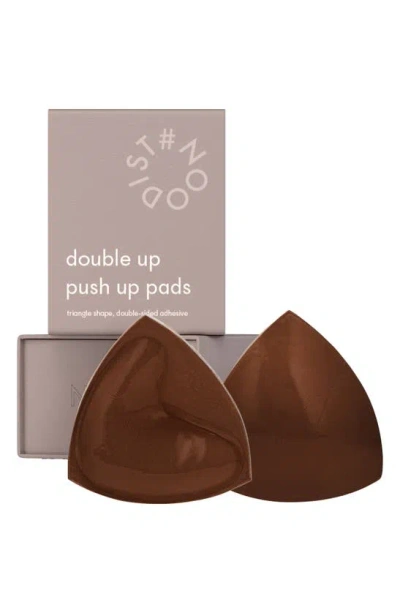 Nood Double Up Triangle Push-up Pads In No.7 Bronze