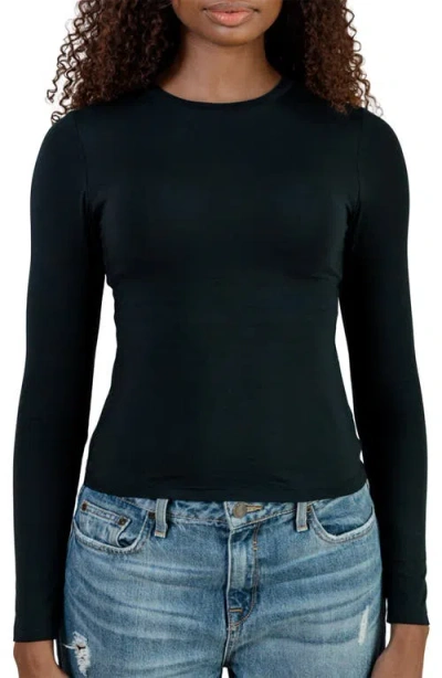 Nood Everyday Elevated Long Sleeve Crewneck T-shirt