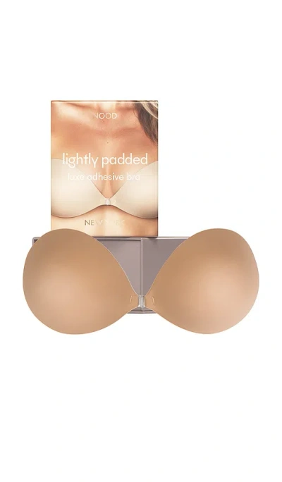 Nood Lightly Padded Luxe Adhesive Bra In Brown