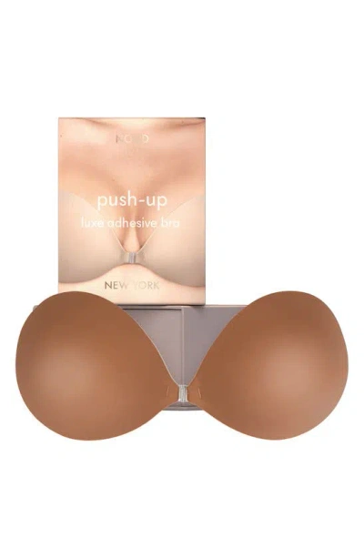 Nood Push-up Luxe Adhesive Bra In No.7 Bronze