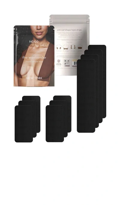 Nood Weekend Travel Tape In Black Onyx