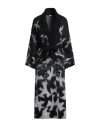 Noodle Italia Woman Cardigan Black Size M Mohair Wool, Polyamide, Acrylic In Black