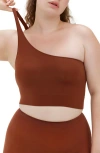 Noody Seamless Body Smooth One Shoulder Top