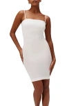 Noodyskin Seamless Forming Straps Dress In Ivory