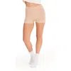 Noodyskin Ultra Light Seamless Forming Shorty Shorts In Nude