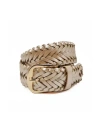 Nooki Design Ashford Woven Belt In Gold In Gold