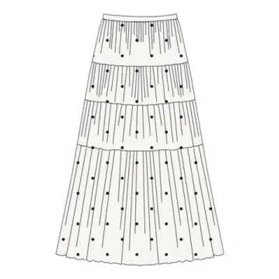 Nooki Design Christie Maxi Skirt In White