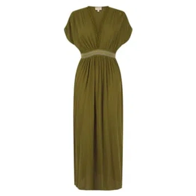 Nooki Design Jojo Maxi Dress In Green