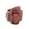 NOOKI DESIGN MIMI WOVEN BELT -PINK