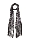 Nooki Design Women's Stevie Lame Scarf-silver Leo In Metallic