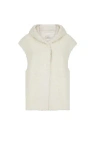 Nooki Design Women's White Trinity Gilet In Cream