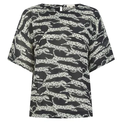 Nooki Design Women's Anna Boxy Blouse - Black