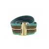 Nooki Design Women's Blue Carnival Elastic Belt - Turquoise In Blue