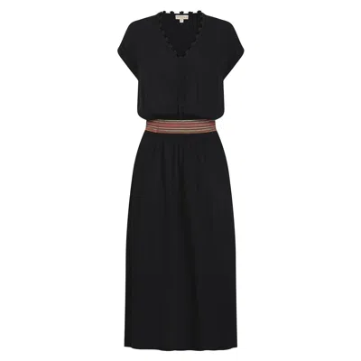 Nooki Design Women's Blue Cece Maxi Dress - Navy