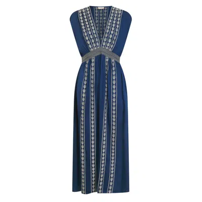 Nooki Design Women's Blue Samba Dress - Navy