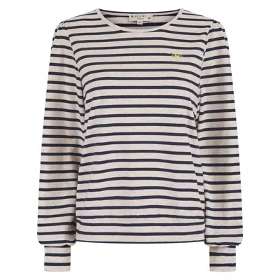 Nooki Design Women's Blue Twinkle Sweater In Navy Mix