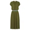 Nooki Design Women's Cece Maxi Dress - Green In Green