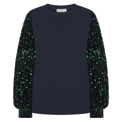 Nooki Design Women's Clifton Sweater In Blue