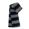 Nooki Design Women's Columbia Stripe Scarf In Black In Black