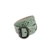 Nooki Design Women's Daisy Belt - Green In Green