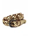 Nooki Design Dallas Belt In Gold