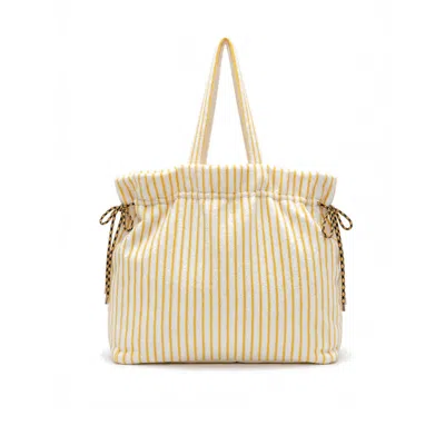 Nooki Design Women's Deckchair Towelling Tote - Yellow