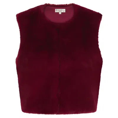 Nooki Design Women's Edelweiss Gilet In Red