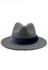 Nooki Design Frankie Wool Fedora-grey In Grey
