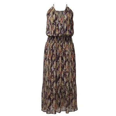 Nooki Design Women's Freda Printed Maxi Dress-multi In Brown