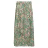 Nooki Design Women's Green Bexley Skirt - Sage Mix In Green