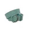 Nooki Design Women's Green Linda Belt - Aqua In Green